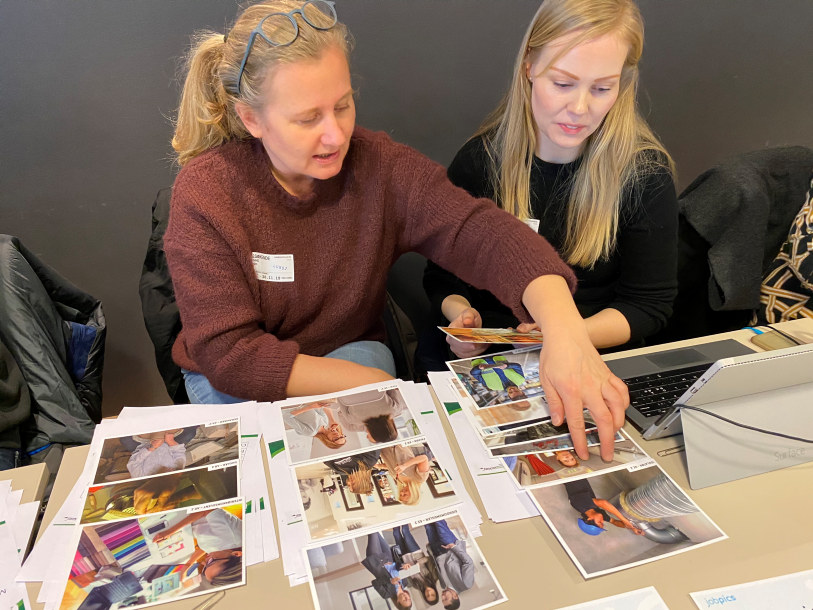 Synne Mørk fra Oppegård miljø- og arbeidssenter på Kolbotn.
